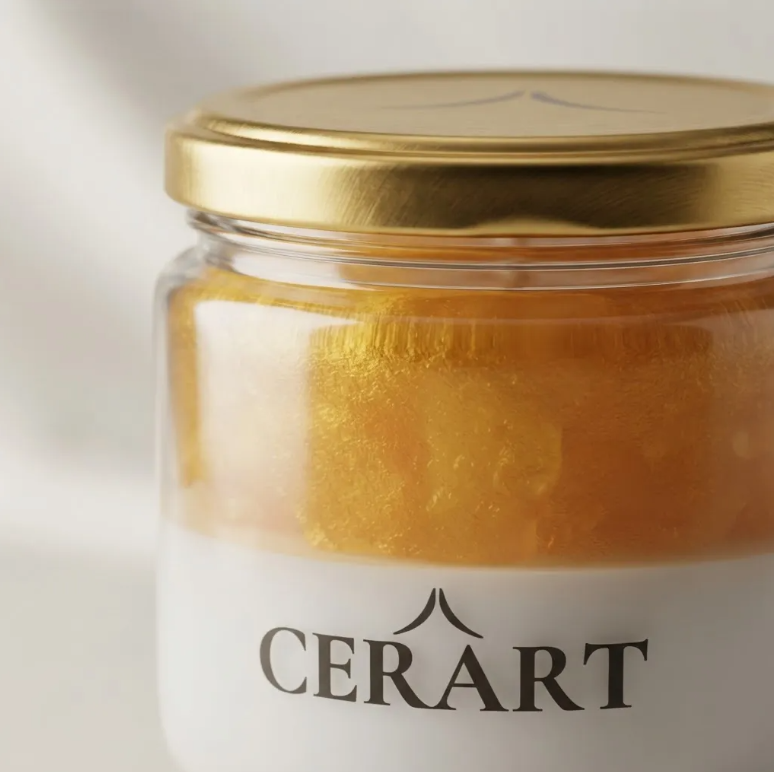 Aroma a Postre – Mandarina – Vela Aromática en Frasco 150ml