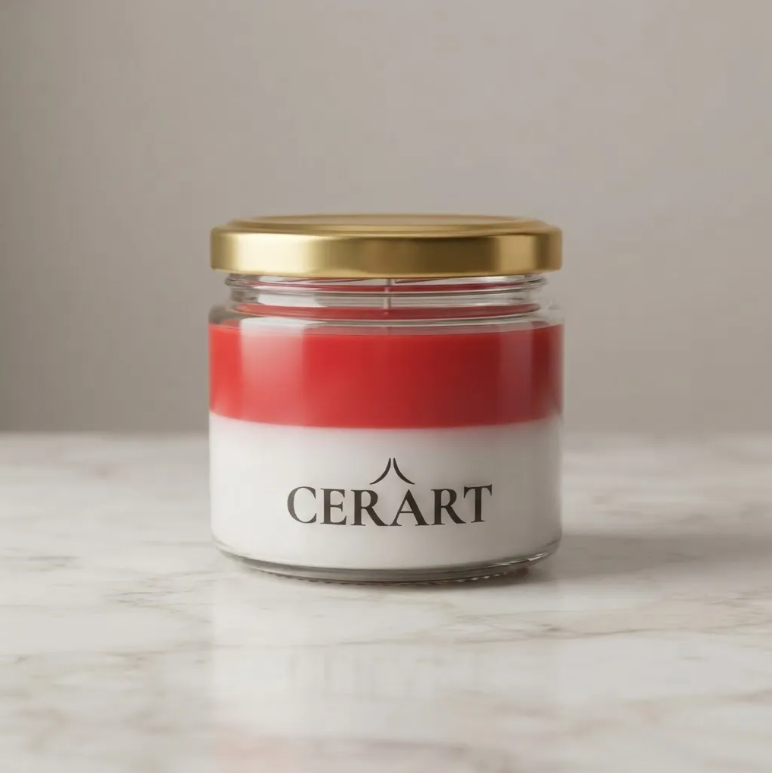 Aroma a Postre – Frambuesa – Vela Aromática en Frasco 150ml