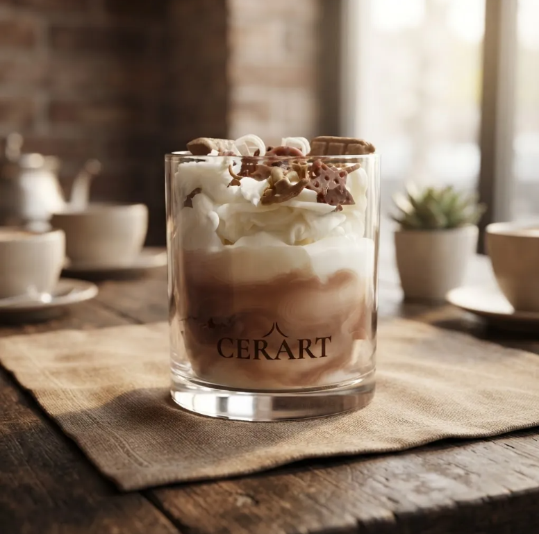 Aroma a Postre – Chocolate – Vela Aromática en Frasco 350ml