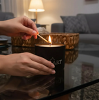 Vela Aromática "Instantes" 118ml Tarro Viajero Negro