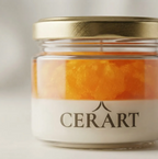 Aroma a Postre – Mandarina – Vela Aromática en Frasco 150ml